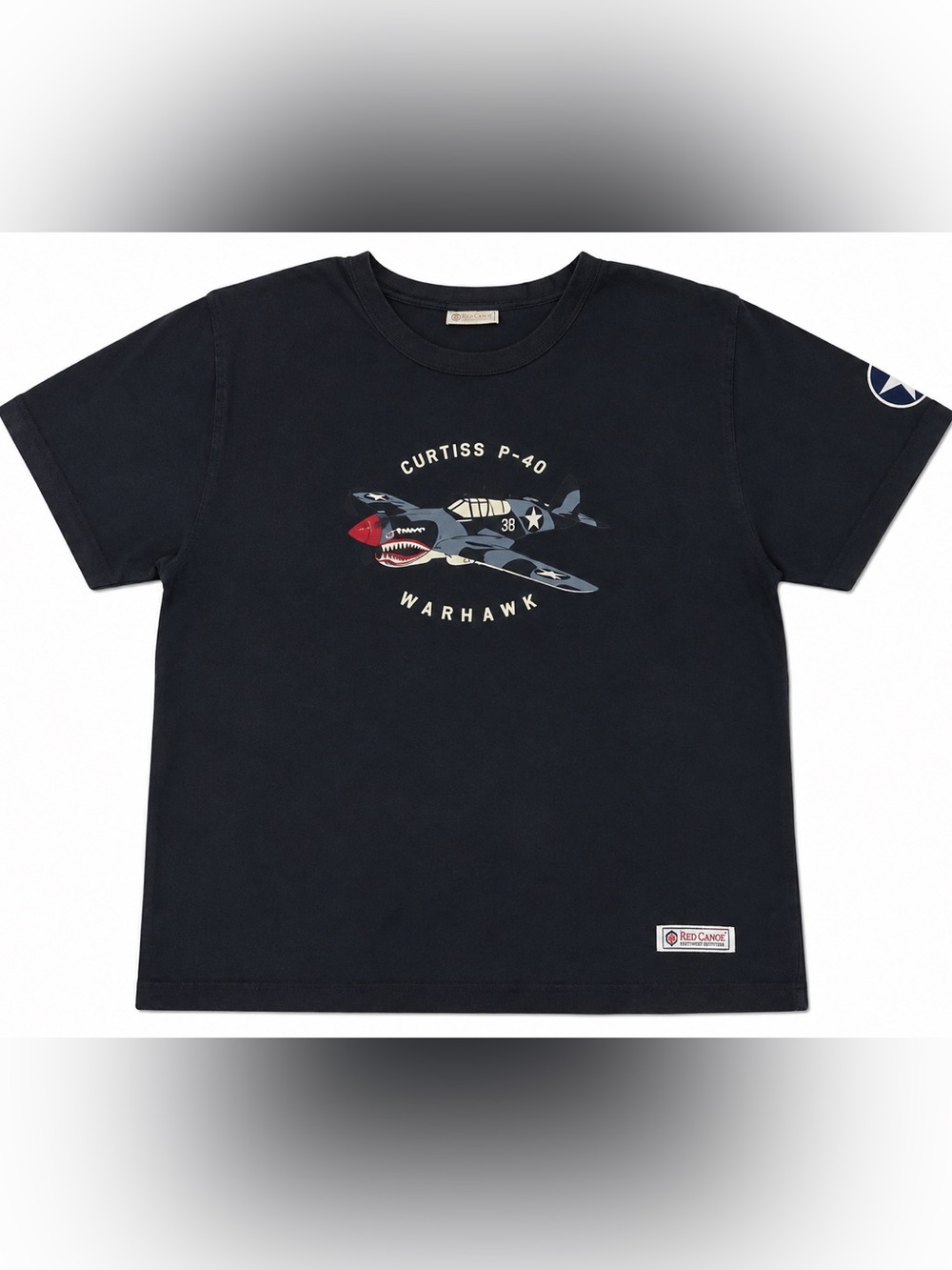 Red Canoe P-40 Warhawk Short Sleeve
Graphic T-Shirt Size XL
